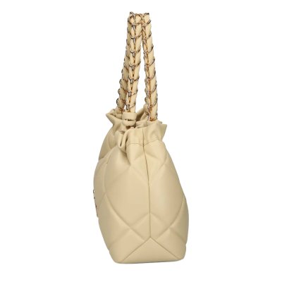 THE EMBOSSED Q BUCKET BAG